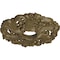 Ekena Millwork Orrington Ceiling Medallion (Canopies up to 4 3/4"), 19 5/8"OD x 4 3/4"ID x 1 3/4"P, Mississippi Mud CM19ORMMF - alternate 4